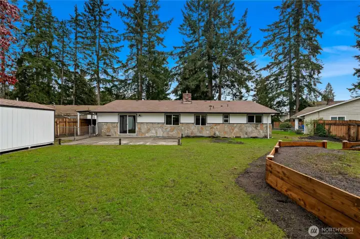 opposite view for garage