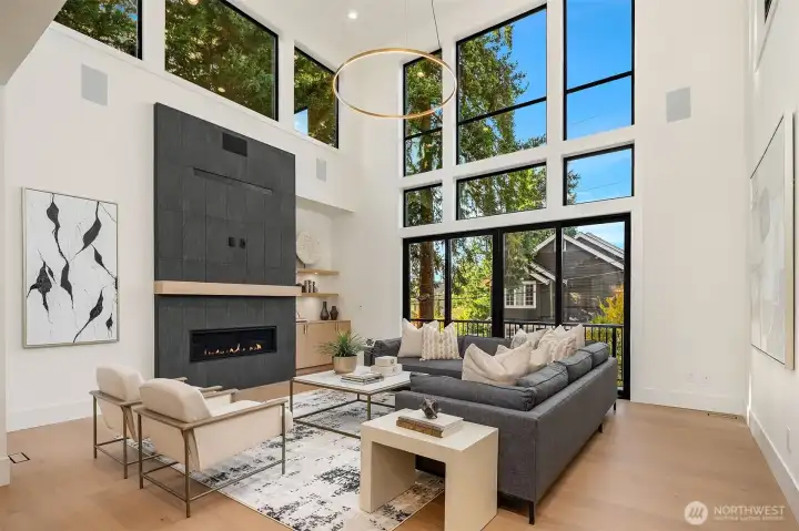 2 story great room