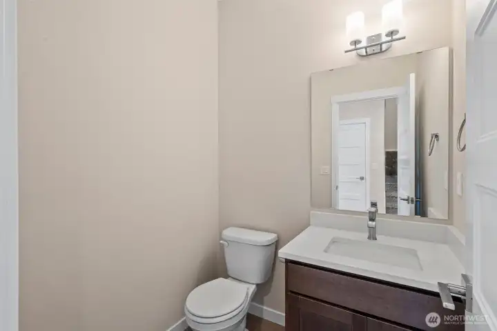 Powder room main level