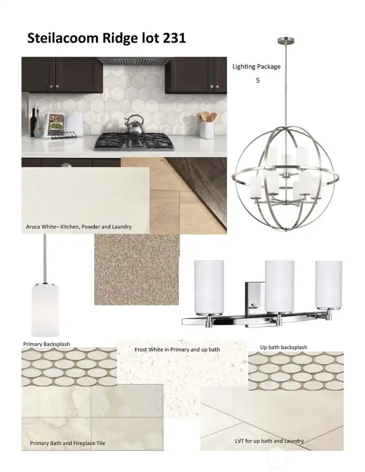 Interior selections