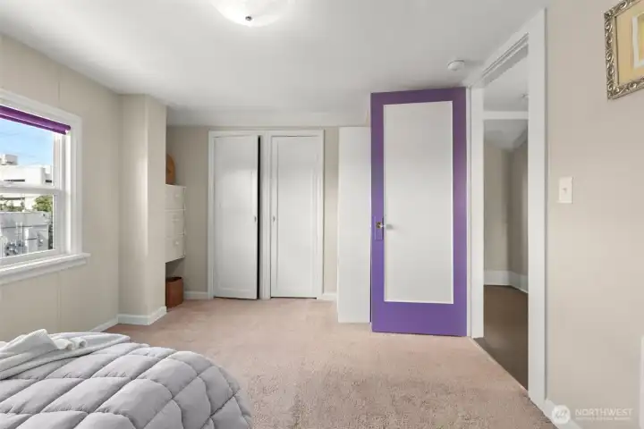 tons of closet space
