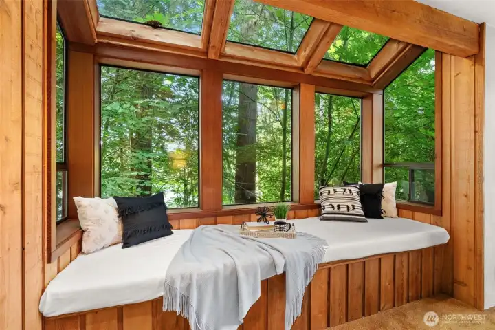 Window seat and custom built-ins