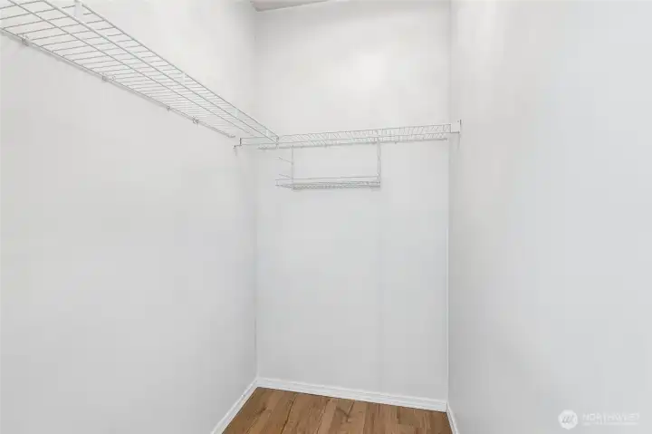 Walk-in Closet for Great Storage