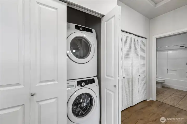 In-unit laundry