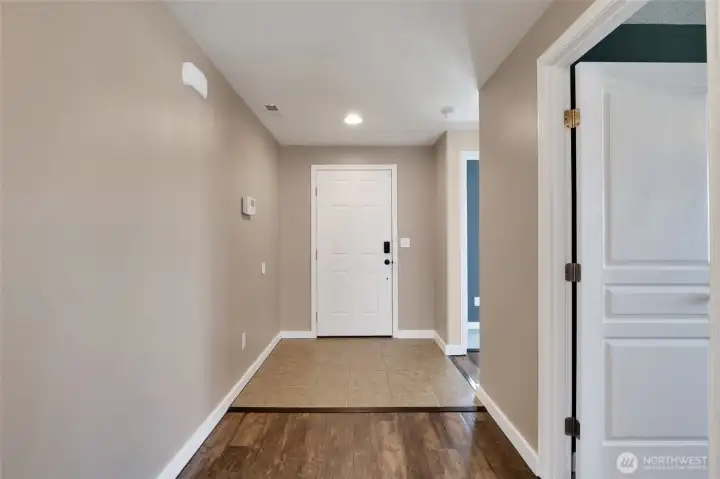Bright entryway with a welcoming first impression.