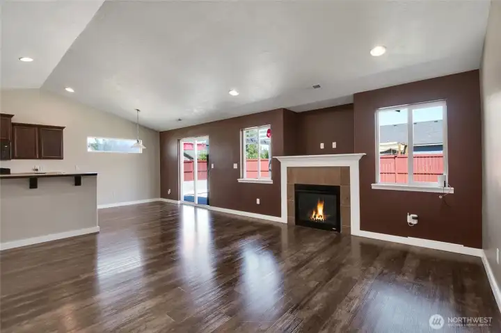 Large windows fill the space with natural light.