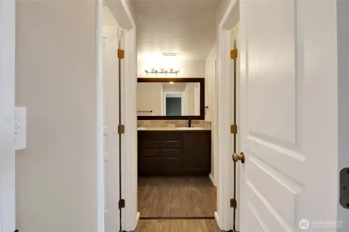 Private primary bath designed for comfort and everyday convenience.