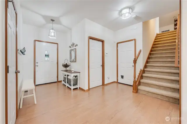 Large foyer!