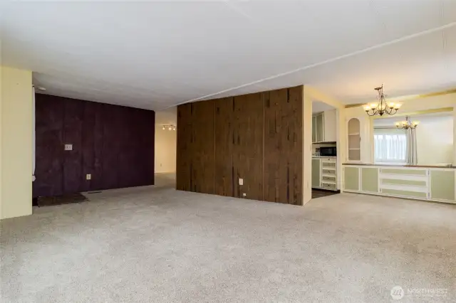 Front Entry, Living & Dining Rooms