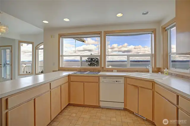 Kitchen with a view!