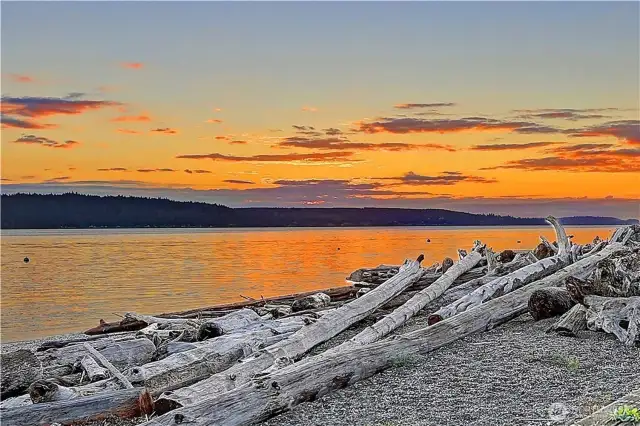 Sunrise from Country Club beach 1
