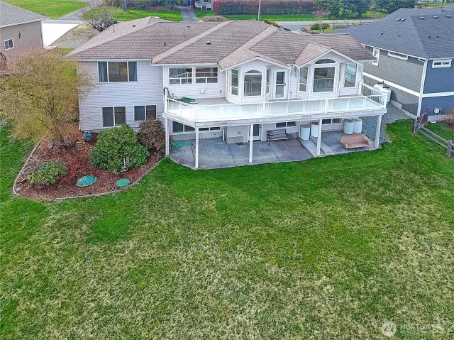 Level Back yard for outdoor fun!