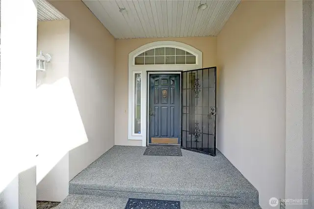 Large front entry