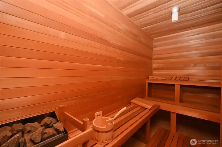 Don’t miss the sauna next to the billiard room— perfect for unwinding after a long day and spacious enough to share with family or guests.