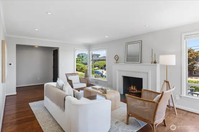 Living Room & Entry