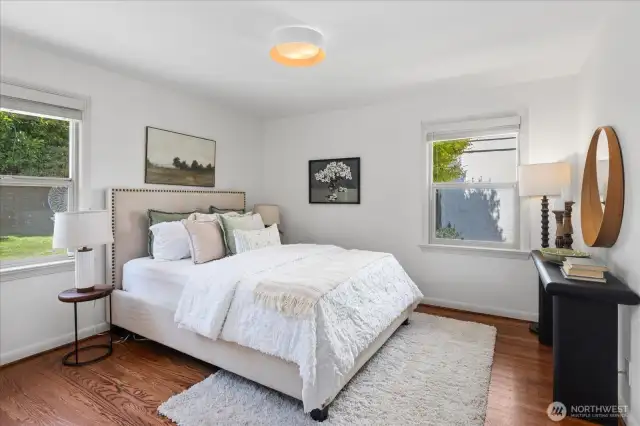 Primary bedroom on main