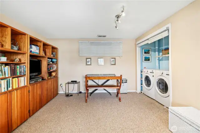 Laundry downstairs