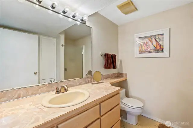 3/4 Bath downstairs
