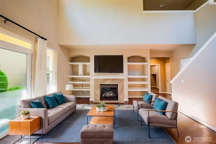 Virtual Staged Great Room