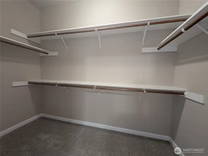 Primary Suite walk-in Closet