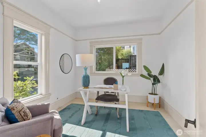 Main Floor office.