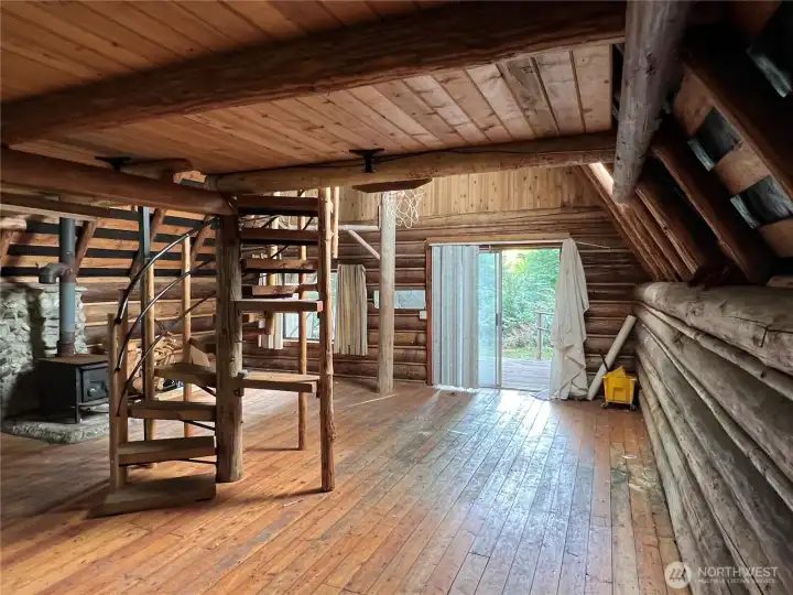A-Frame interior