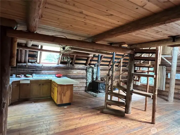 A-Frame interior