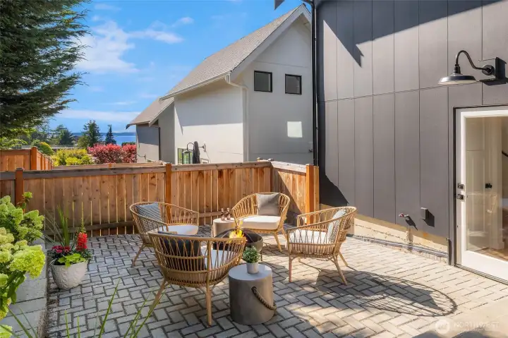 Some views of Puget Sound from spacious private yard.