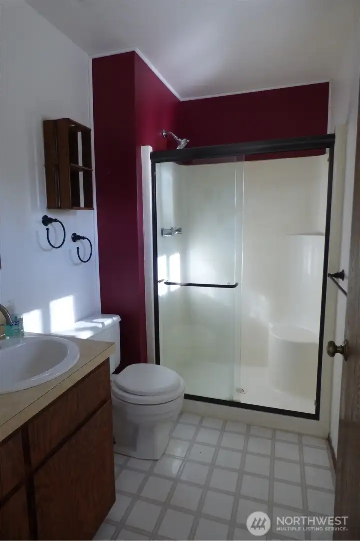 Primary bathroom.