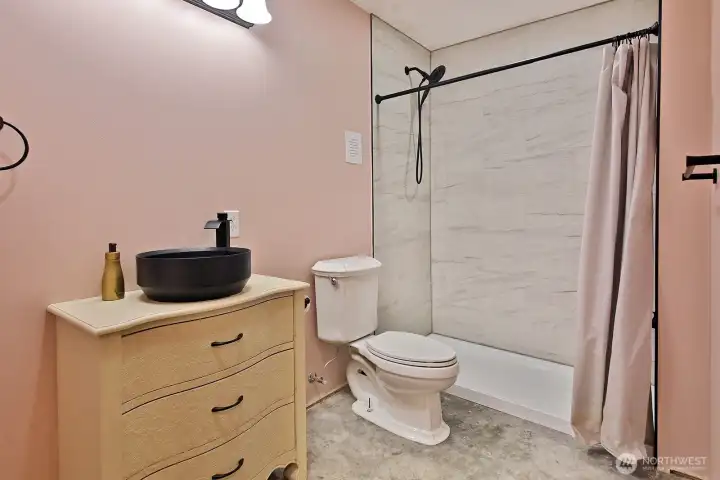 Downstairs  DADU 3/4 Bath