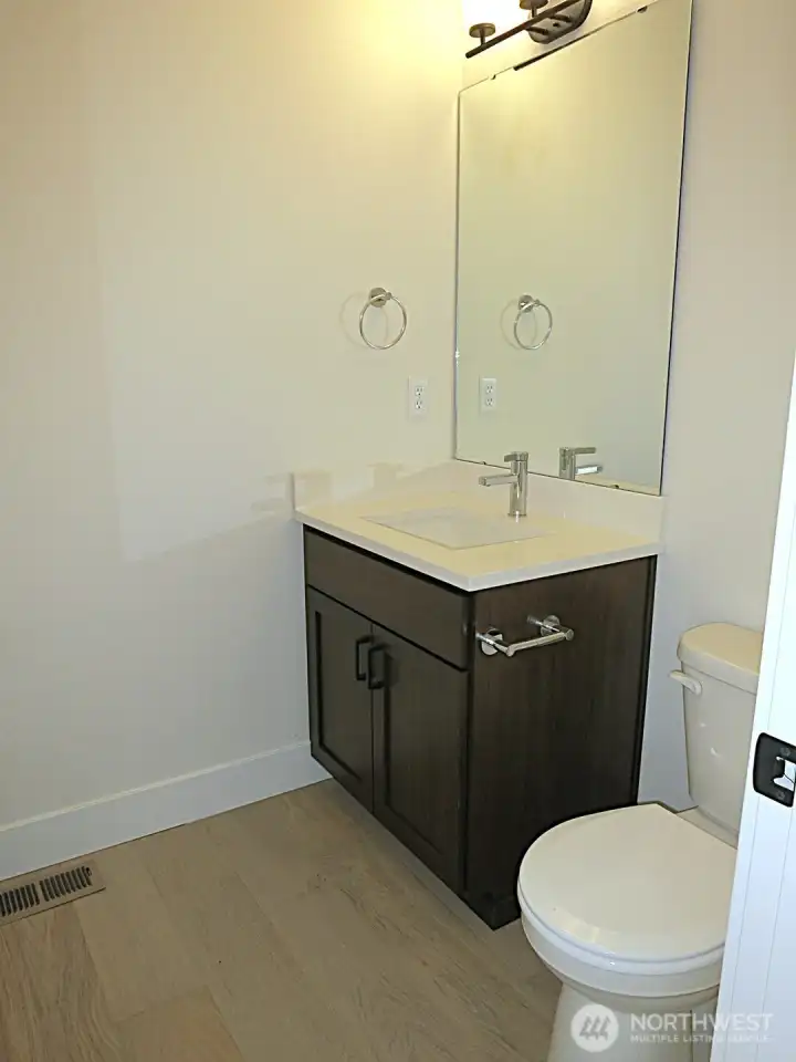 Main floor powder room.