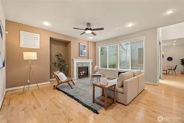 Formal open living space
