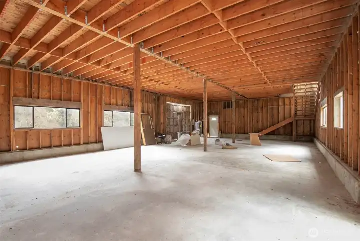 Barn Interior is a blank slate.