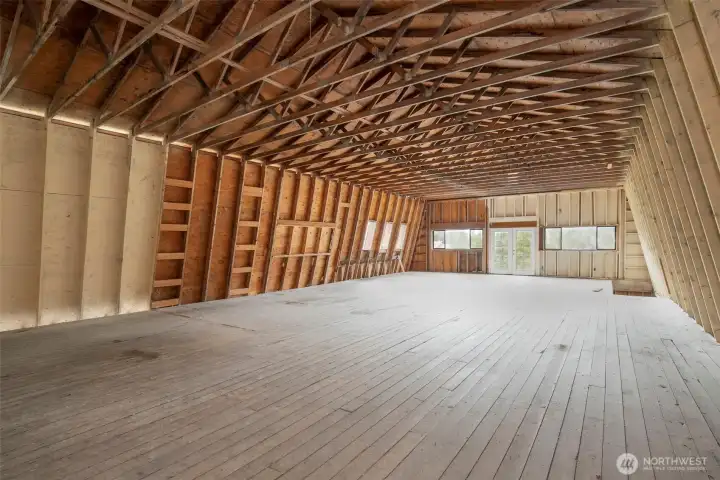 Plans for a barn conversion are available.