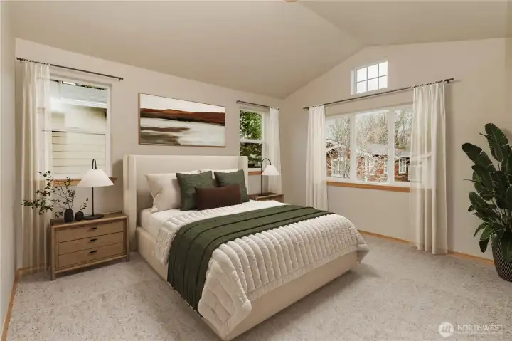 Virtually staged for illustration purposes.