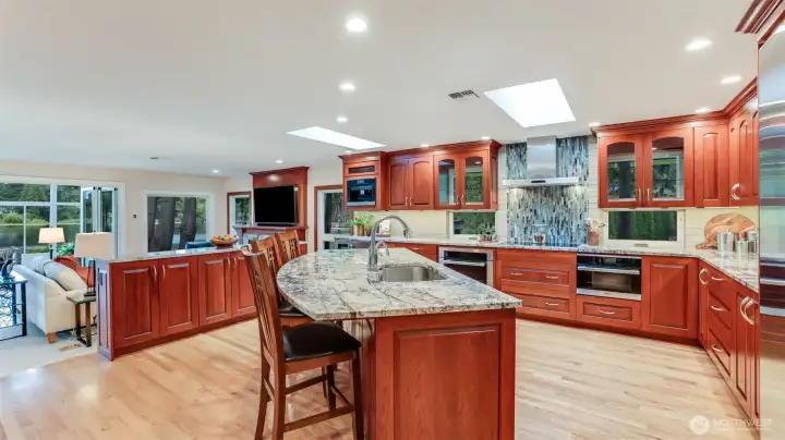 A perfect spot to gather during a party or just watch the sun go down.