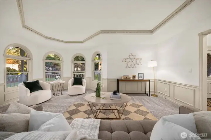 Living room off entry