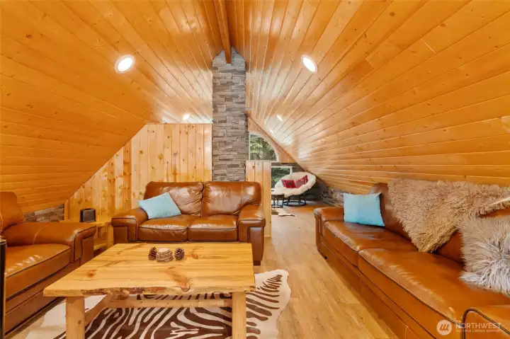 Loft living space