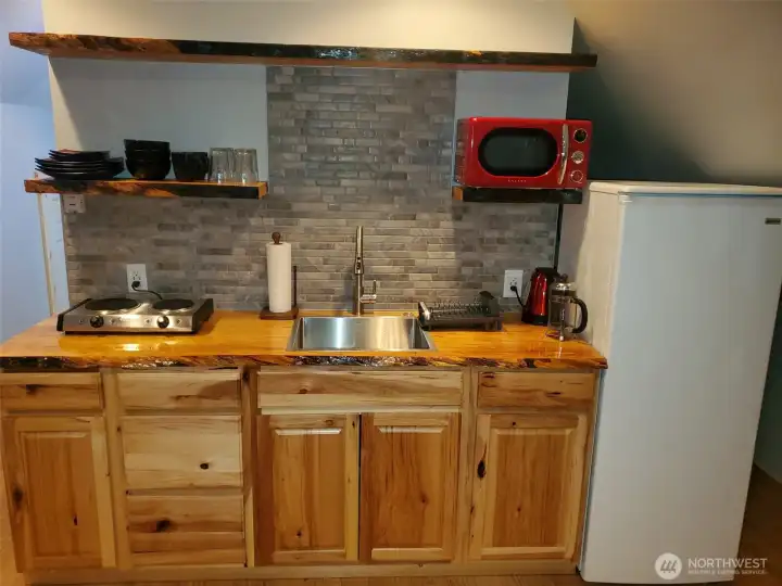Kitchenet Above garage