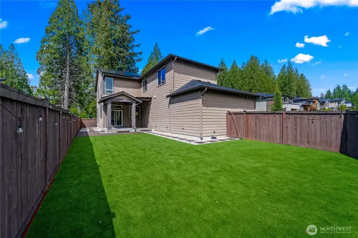 Tuff Yard for easy maintenance