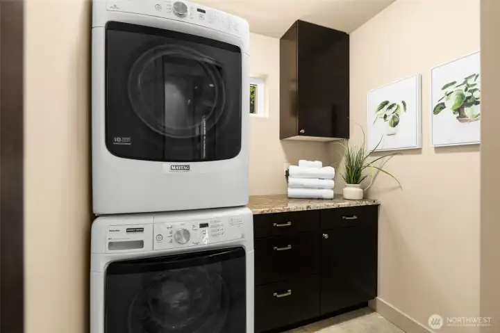 Updated laundry room