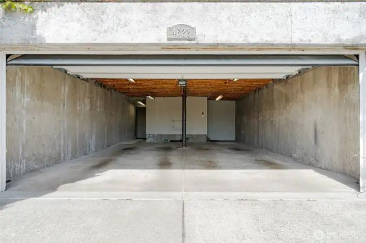 Huge 700 square foot 2 car garage... there is also a 1 car detached garage