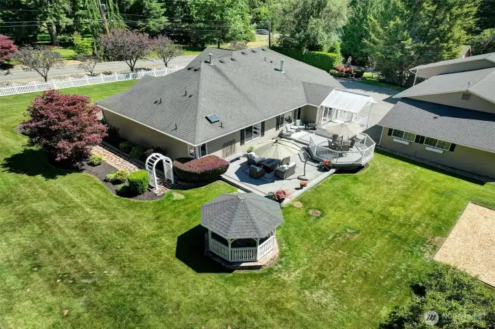 Back & side yard Back & side yard