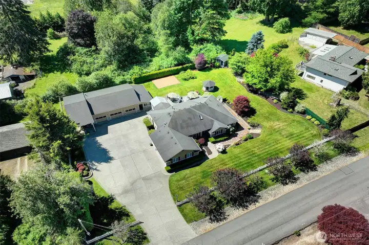 Mature landscaping Mature landscaping