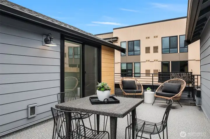 Stunning rooftop terrace Stunning rooftop terrace