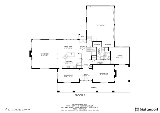Main floor