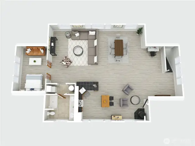 Guest apartment