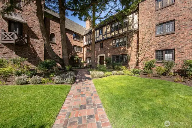 Historic Anhalt building sited on a quiet, tree-lined street close to everything that Capitol Hill has to offer.