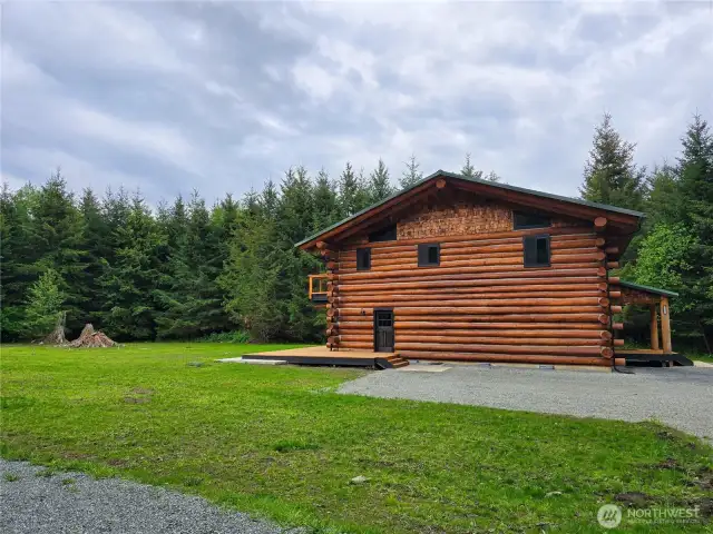 Spacious yard