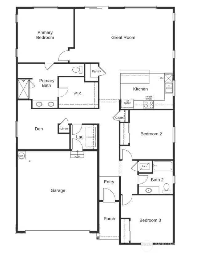 Floor plan 1860